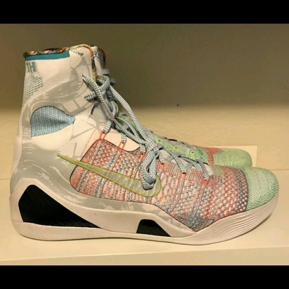 Sz 18 What the kobe IX 9 elite high rare sneakers
